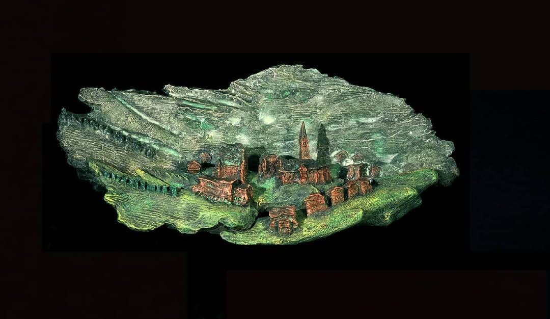 City sculpture by Asami Kato