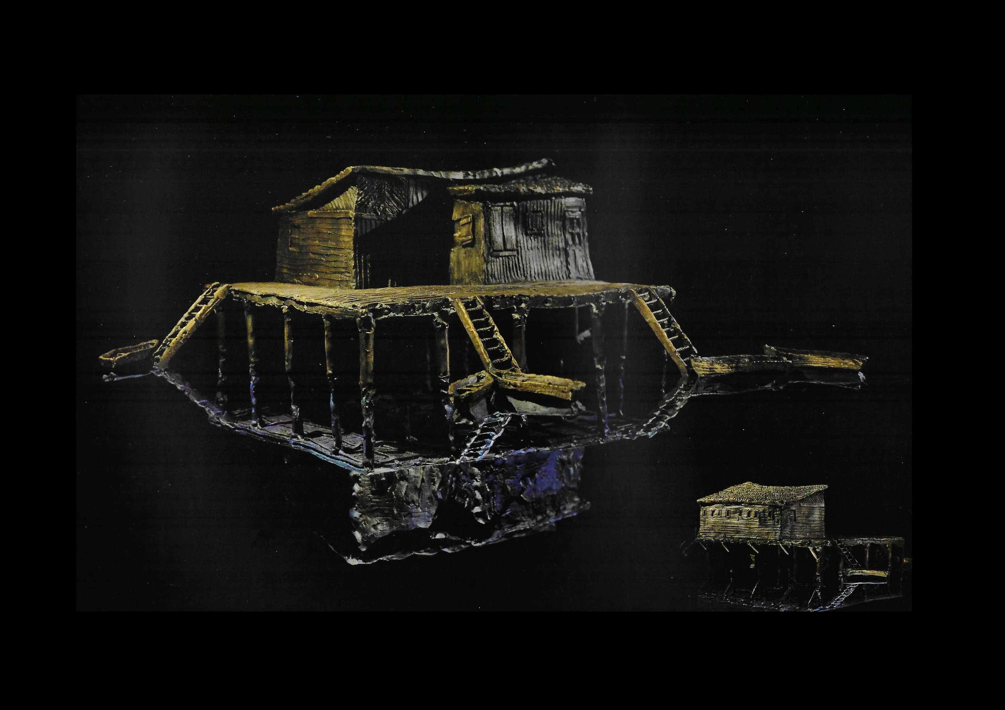 Lago di Braies (Bronzo) 47 x 60 x 47 cm