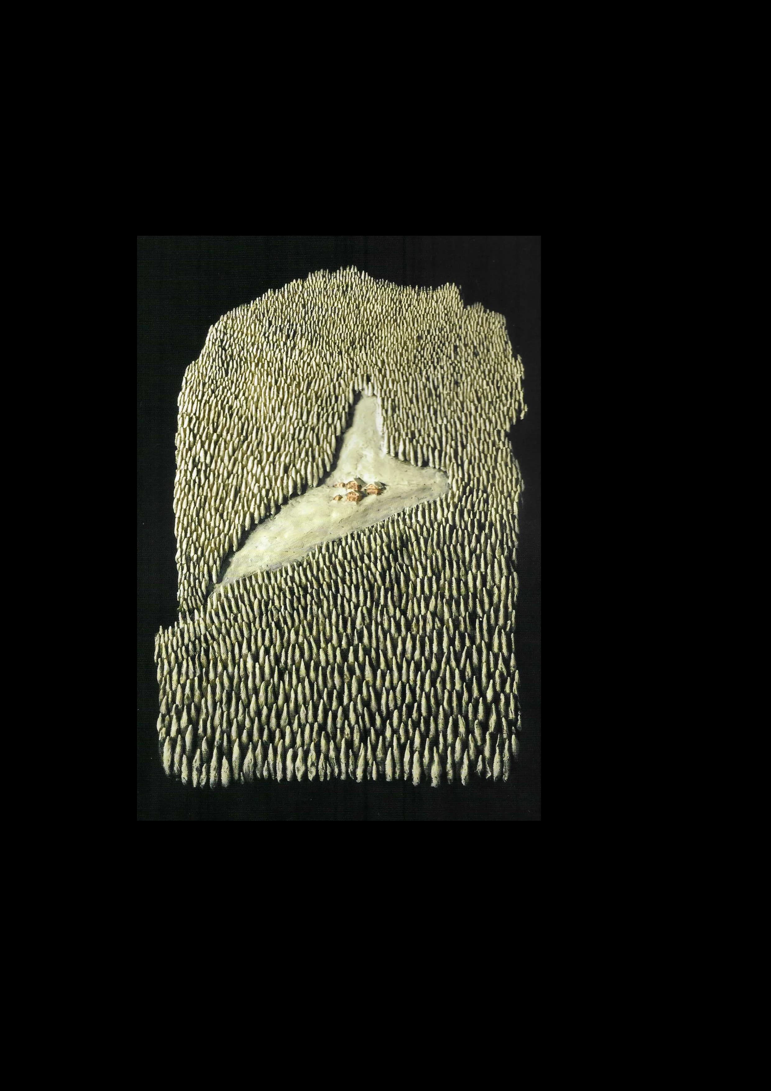 Relief Rilievo 52 x 75 x 4 cm