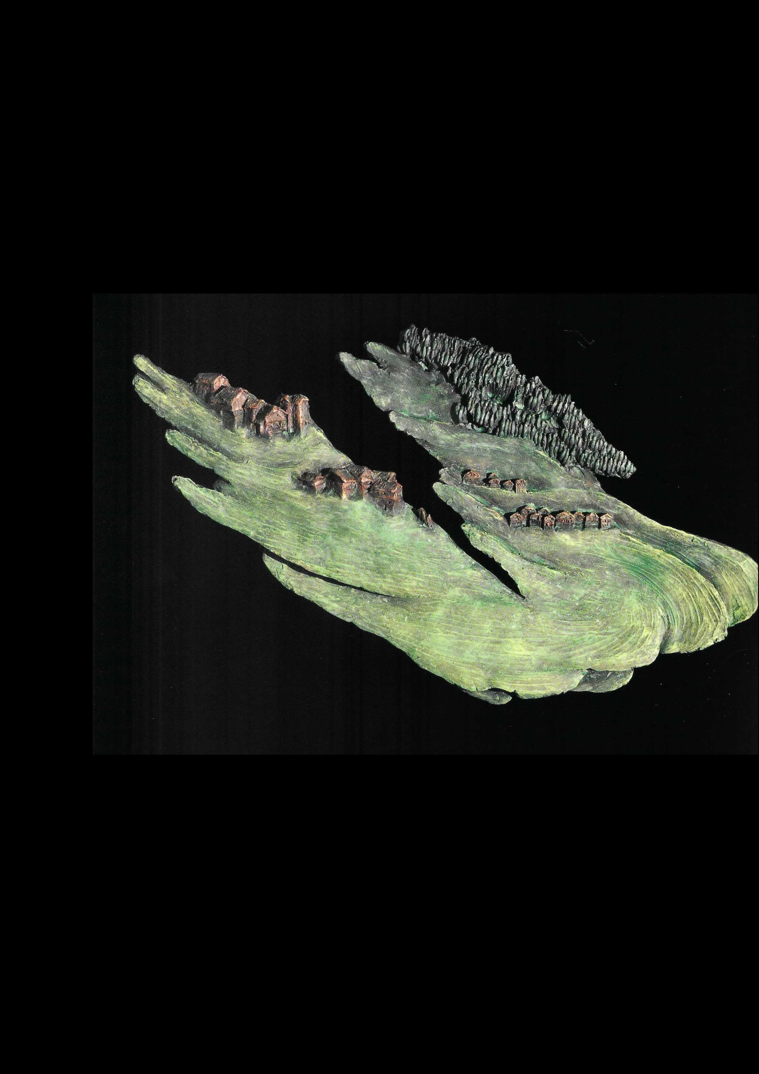 Relief-Rilievo 60 x 37 x 3,5 cm